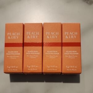 Peach & Lily Glass Skin Face Polisher - Orange